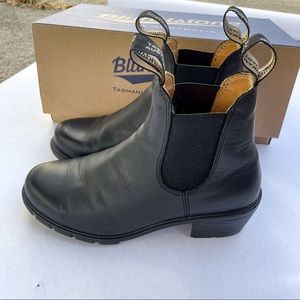 Blundstone Heeled Boot - Black - Style 1671 - 7.5 US - Water Resistant Leather